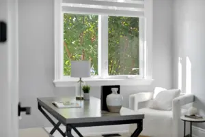 Bright counselling workspace representing structured DBT skills training and individual therapy.